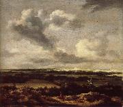 Dune landscape with a rabbit hunt Jacob van Ruisdael